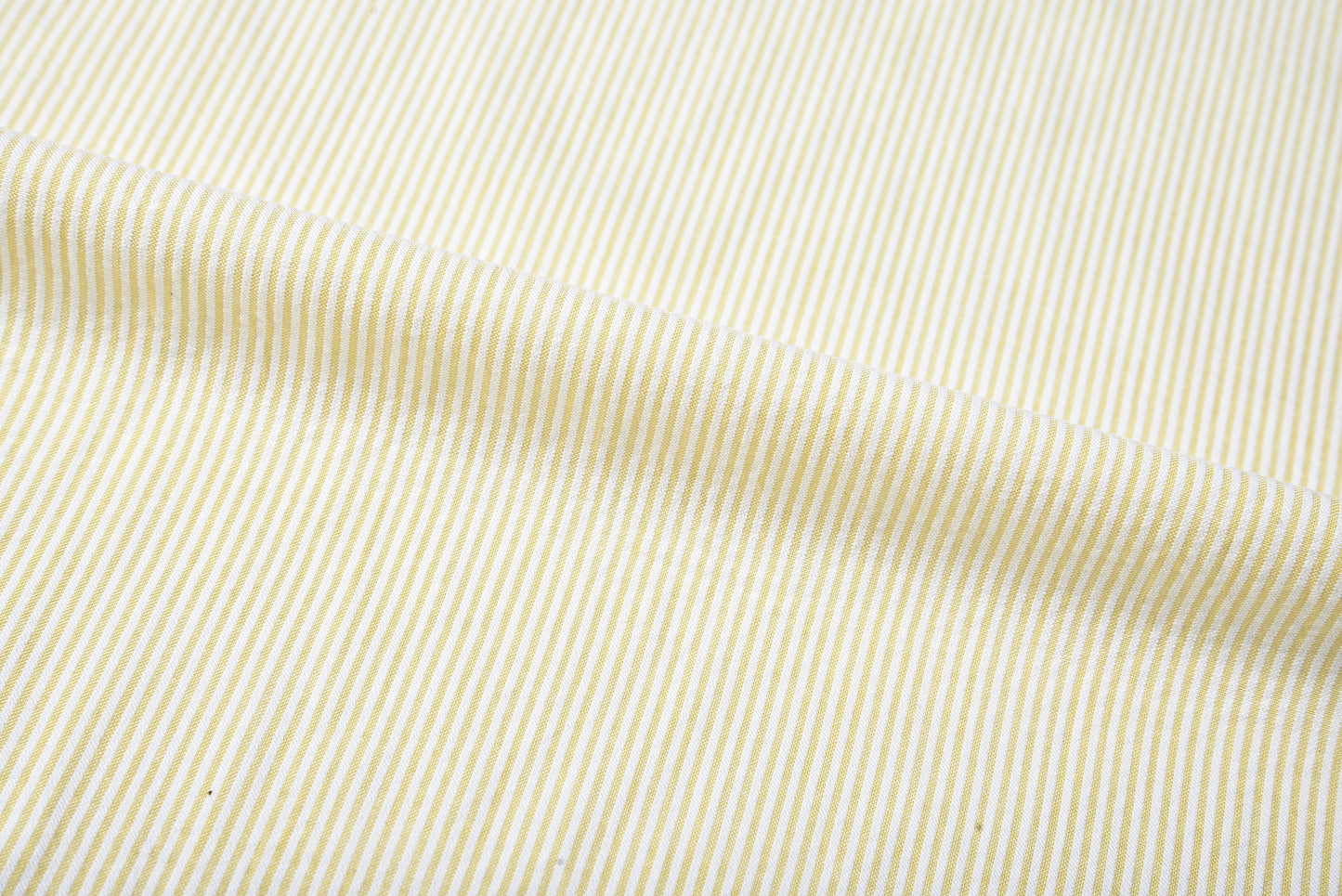 Yellow Dress Stripes  Seersucker