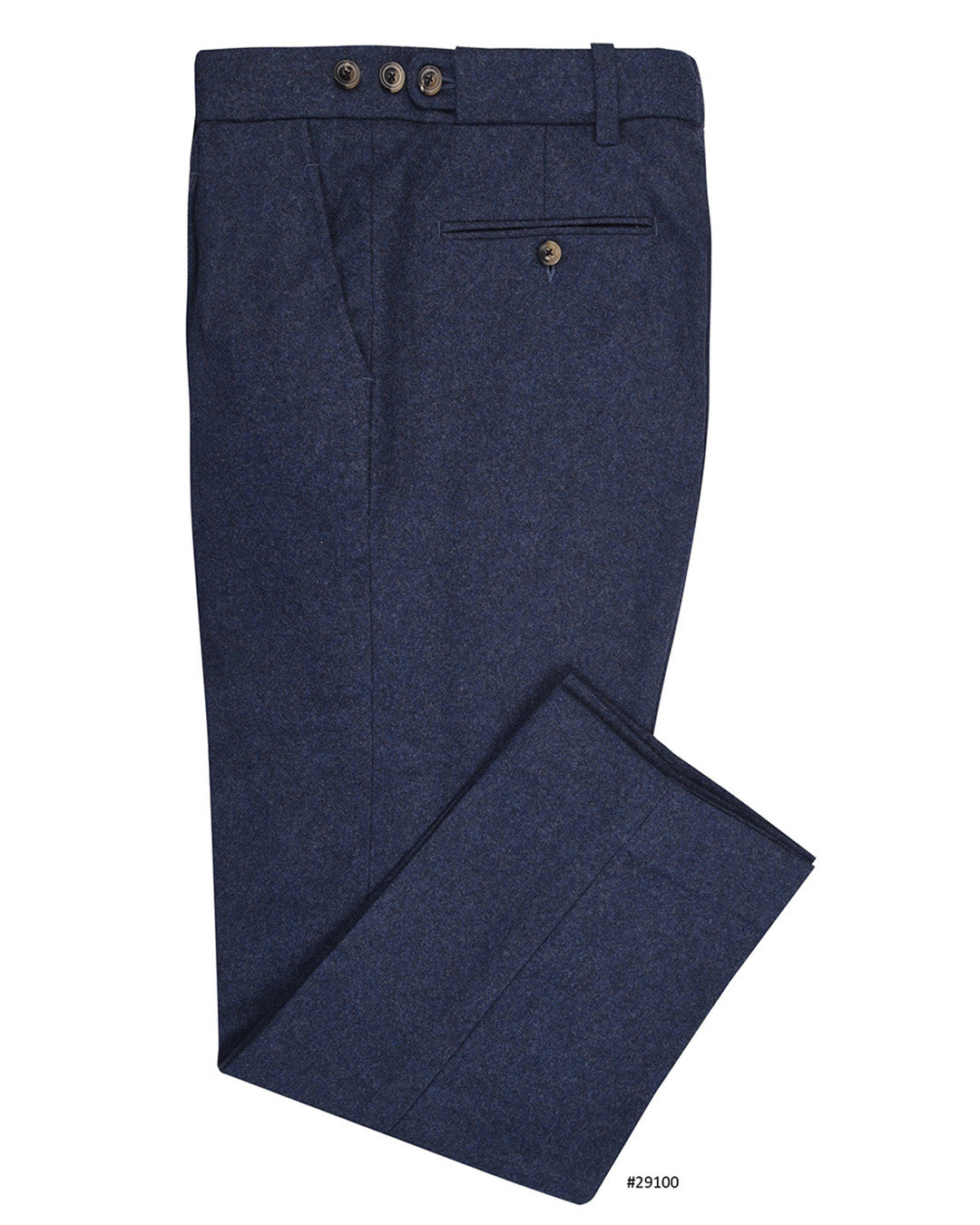 Minnis Flannel: Blue Twill Pants