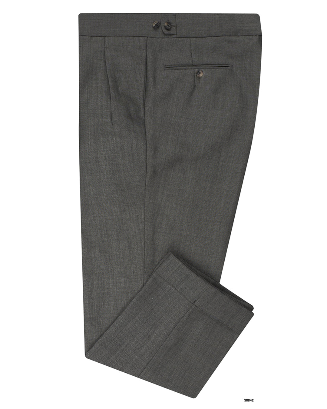 Minnis Fresco Mohair III Pants: Ash Grey