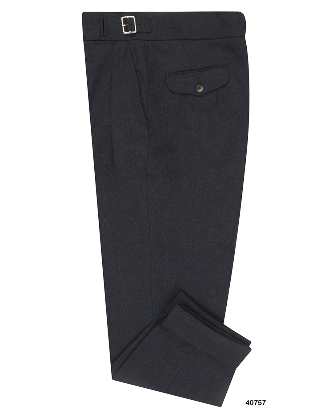 Minnis Fresco III  Pants: 3 Ply Plain Dark Grey