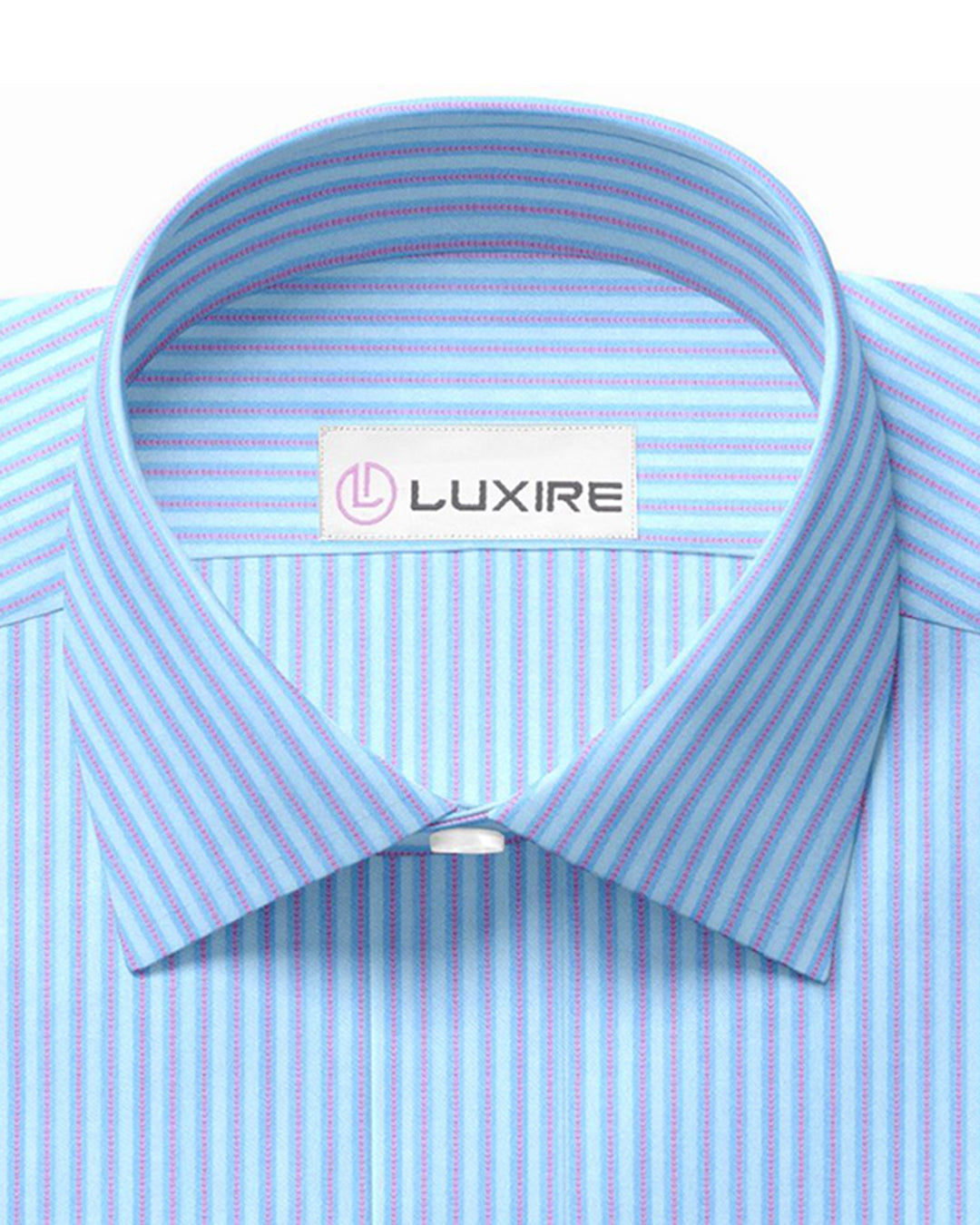 Luxire Privilege Collection Subtle Stripes on Blue